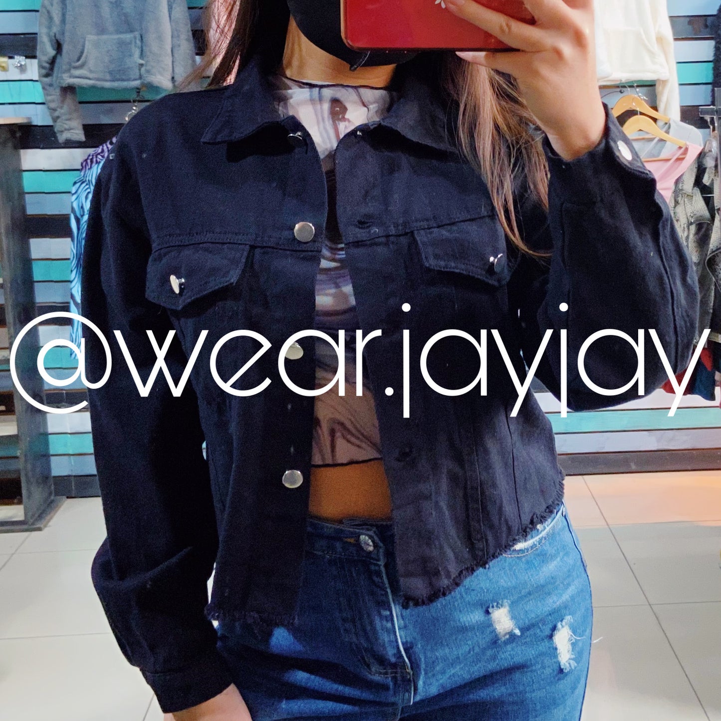 Chaqueta crop