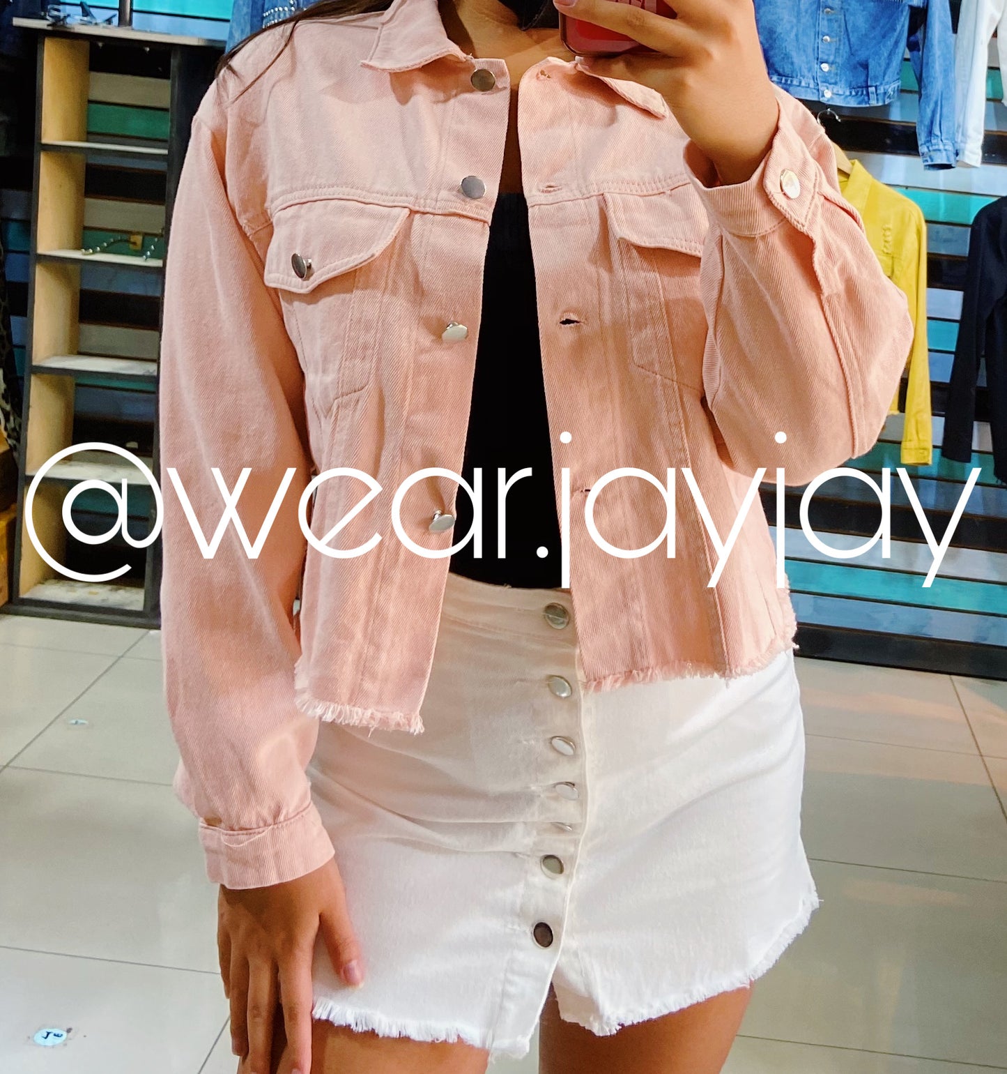 Chaqueta crop