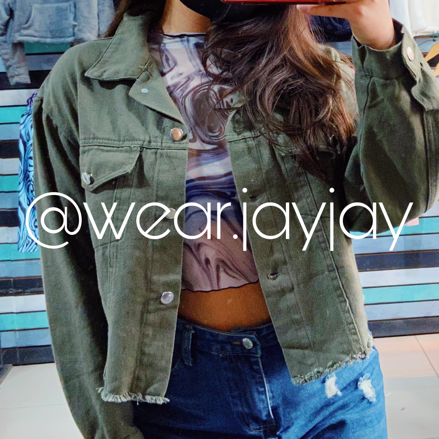 Chaqueta crop