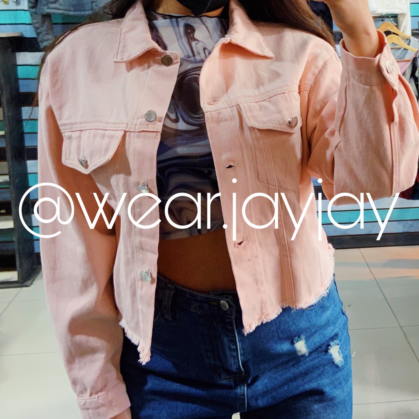 Chaqueta crop