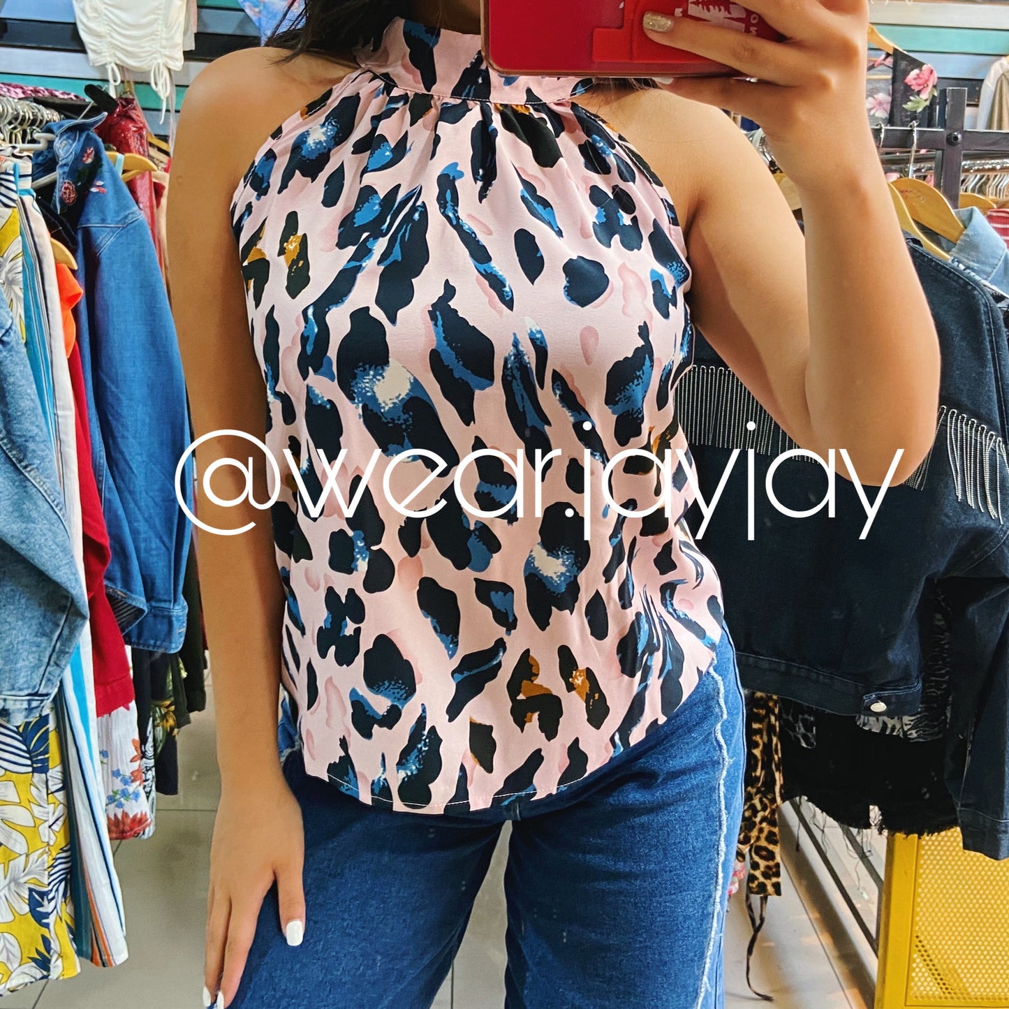 Blusa animal print