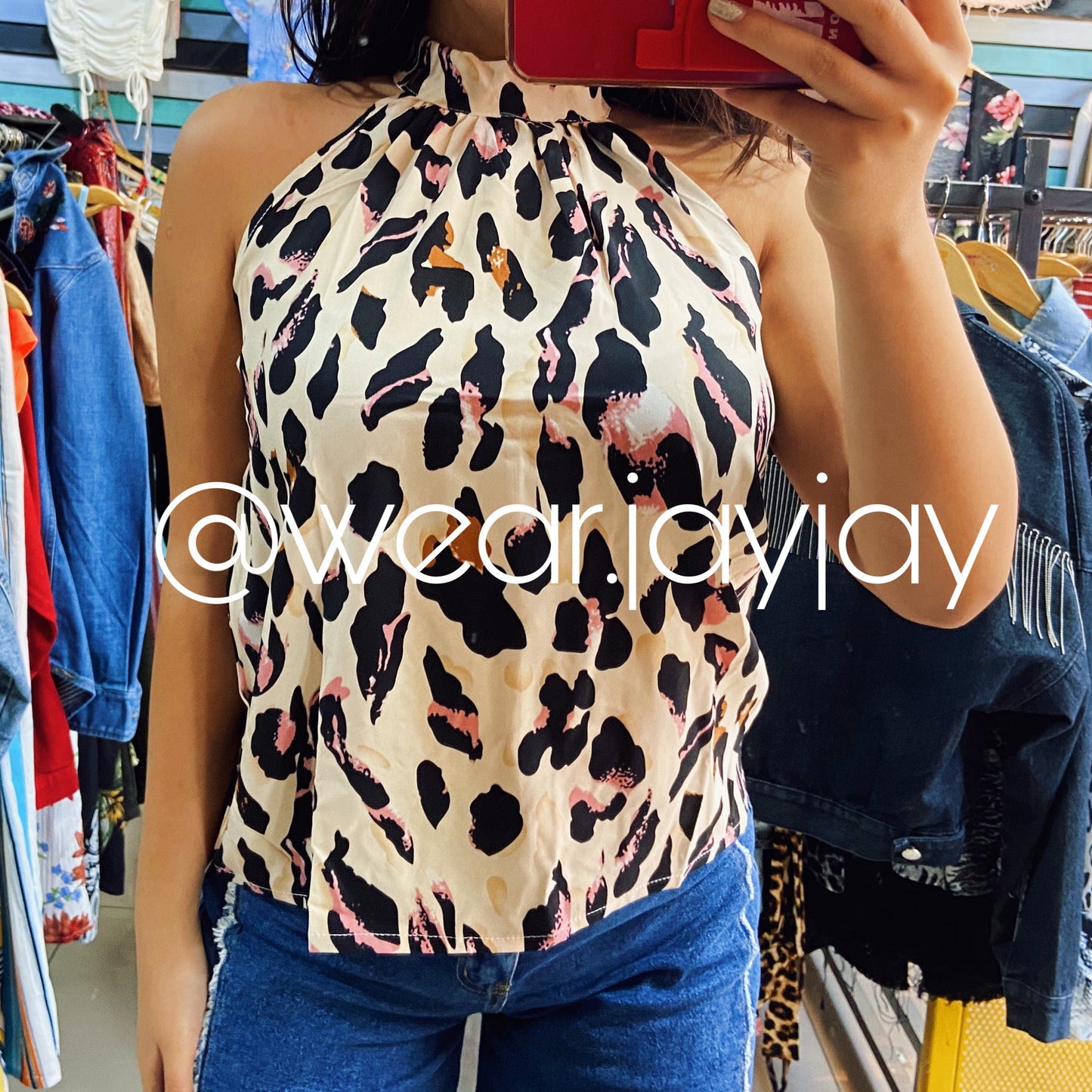 Blusa animal print